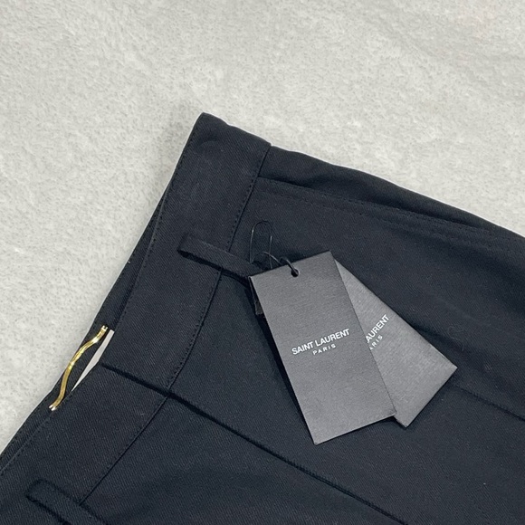 Saint Laurent Flared Pants Black Women’s 36(4) - Picture 5 of 11